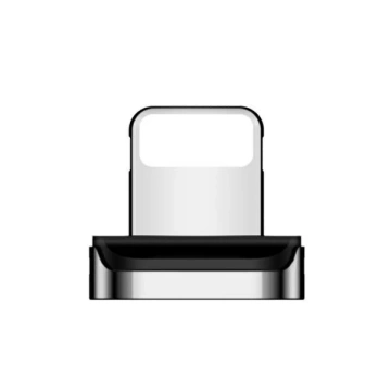 USAMS Magnetic Adapter U28 Lightning bulk silver/silver SJ325LNTA