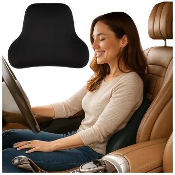 DR.MEDIC ErgoDrive™ Ergonomic Lumbar Support Cushion for Cars, Drivers, Passengers, Office Chairs, Gaming Chairs, and Seats
