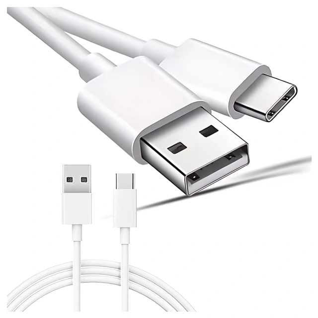 Xiaomi originální kabel USB - USB-C typ C silný rychlý 120W PD 6A 1M drát Bílý