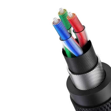 Kabel UGREEN kabel AUX mini jack 3,5 mm - mini jack 3,5 mm 2 m černý (AV183)