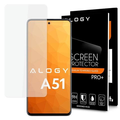 Загартоване скло Alogy на екран для Samsung Galaxy A51