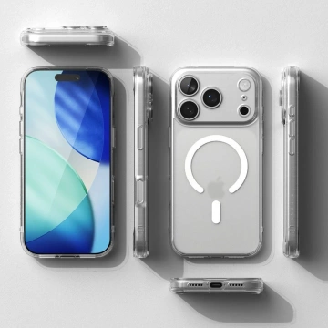 Etui Ochronne do iPhone 17 Pro Ringke Fusion Magnetic MagSafe Matte Clear