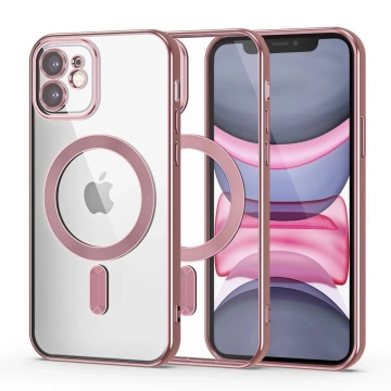 Etui ochronne Ring MagShine Case do MagSafe pro iPhone 11 Rose Gold