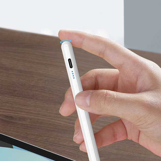 Přesné značkovací a skicovací pero s magnetickou tužkou pro Apple iPad Pro/ Air/ Mini White