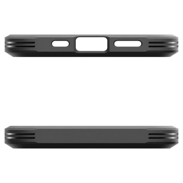 Puzdro pre iPhone 16E Spigen Tough Armor Mag MagSafe Gunmetal