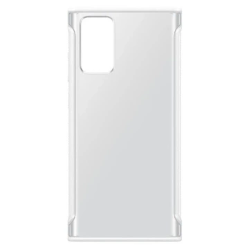 Puzdro Samsung EF-GN980CW pre Samsung Galaxy Note 20 N980 biely/biely priehľadný ochranný kryt
