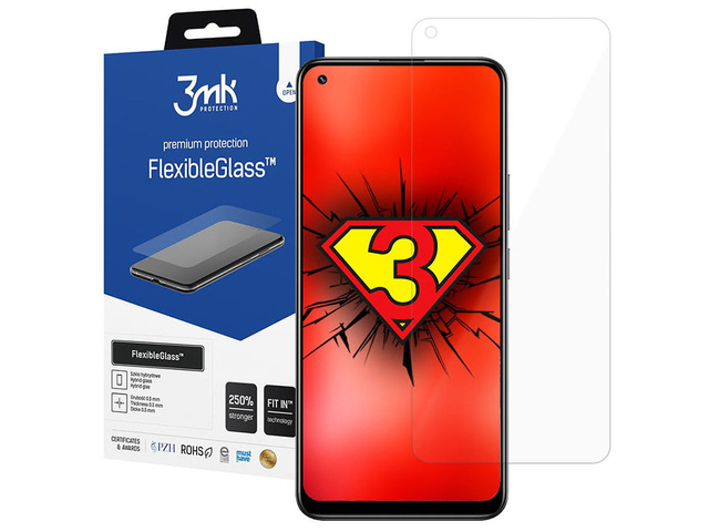 3mk Protective Hybrid Glass Flexible Glass 7H for Realme 8 Pro