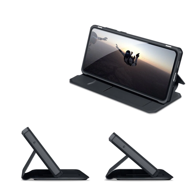 DUX DUCIS Skin X kabura etui pokrowiec z klapką Samsung Galaxy A33 5G czarny