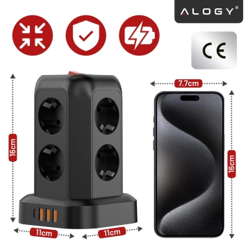 Чохол для ноутбука, MacBook Air Pro 13.3" Alogy Hard Foam Bag Protective Case для ноутбуків 13-14" чорний