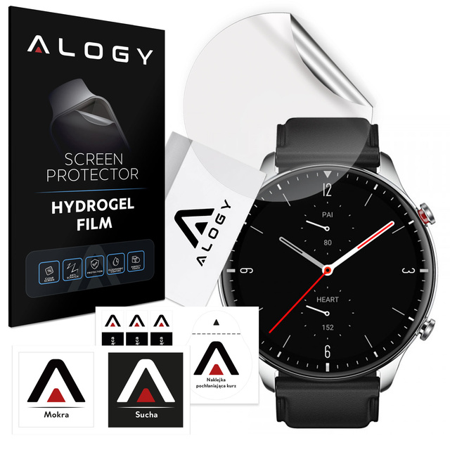 Hydrogel Alogy Hydrogel Protective Film for Smartwatch for Xiaomi Amazfit GTR 2 Sport