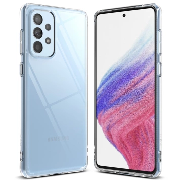 ТПУ чохол Ringke Fusion з рамкою для samsung galaxy a73 прозорий