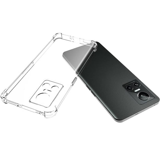 ShockProof Alogy Silikonové Armor pouzdro pro Realme GT Neo 3 Global Transparent