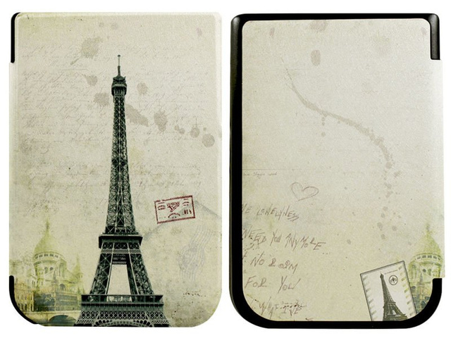 Alogy Smart Case für PocketBook Touch 631 Eiffelturm