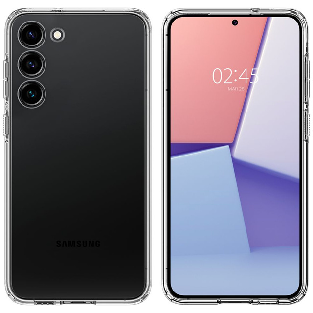 Spigen Liquid Crystal Schutzhülle für Samsung Galaxy S23 Crystal Clear
