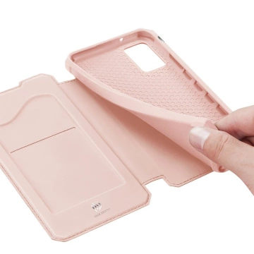 DUX DUCIS Skin X holster cover with flip Samsung Galaxy A02s EU pink