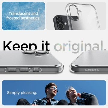 Etui Spigen Ultra Hybrid s Apple iPhone 16 Frost Clear