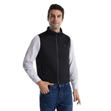 Vyhřívaná vyhřívaná elektrická vesta unisex bunda vel. L zimní vesta Mozos HV4 černá