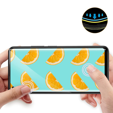 3D Edge Nano Flexi Glass Glass Film Celoobrazovkové tvrdené sklo s rámom pre Xiaomi Mi 11 / 11 Pro