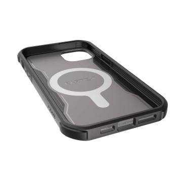Raptic Fort Case iPhone 14 Plus mit MagSafe Panzerhülle schwarz
