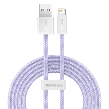 Baseus Dynamic 2 Series kábel USB-A - Lightning 2.4A 480Mb/s 2m fioletovy