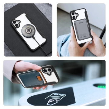 Чохол MagSafe Flip для iPhone 16 Dux Ducis Skin X Pro чорний