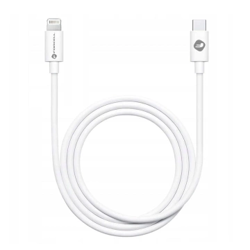 Kabel USB-C do Lightning 1m Forcell PD 27W iPhone iPad Biały Tuba
