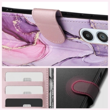 Etui portfel Wallet de Samsung Galaxy A55 5G Marmor