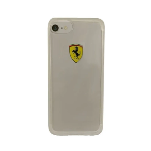 Kryt na telefon Ferrari pevný kryt iPhone 7/8 /SE 2020 / SE 2022 průhledný