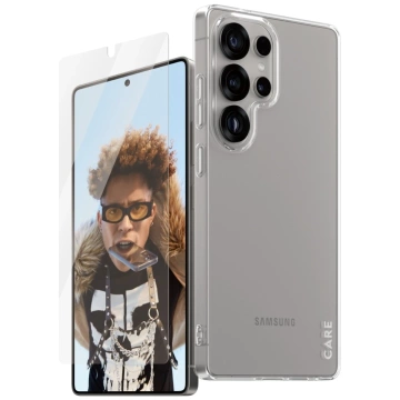 CARE by PanzerGlass 2in1 Protective Kit Glass Case for Samsung Galaxy S25 Ultra