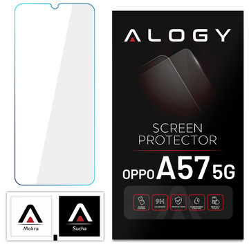 Tempered glass 9H Alogy screen protector for Oppo A57 5G