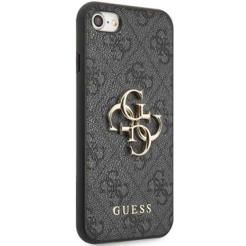 Чохол для телефону Guess для iPhone 7/8/SE 2020 / SE 2022 grey/grey hardcase 4G Big Metal Logo
