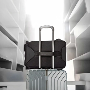 Bange Wasserdichter Rucksack für Laptops bis 15,6 Zoll, 43 x 30 x 18 cm, ideal für Stadt, Reisen, Arbeit und Flugreisen, für Damen und Herren, Schwarz