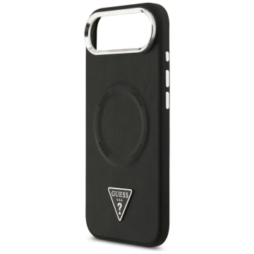 Etui Guess Triangle Logo MagSafe na iPhone 17 Air - Czarne