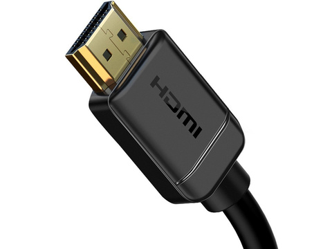 Kábel Baseus HDMI 2.0, 4K 60 Hz, 3D, HDR, 18 Gbps, 1 m čierny