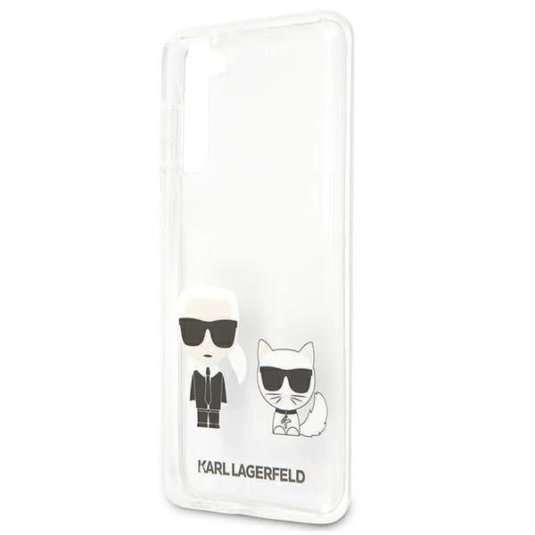 Karl Lagerfeld KLHCS21MCKTR S21 G996 pevný kufr Transparent Karl