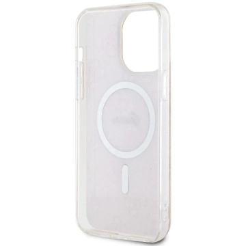 Guess GUHMP14XH4STP Handyhülle für Apple iPhone 14 Pro Max 6,7" rosa/rosa Hardcase 4G MagSafe