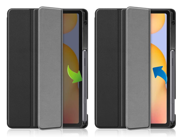 Alogy Smart Case pro Galaxy Tab S6 Lite 10.4 P610 / P615 černé sklo