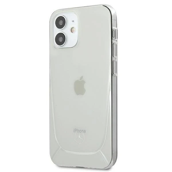 Etui ochronne Mercedes MEHCP12SARCT do Apple iPhone 12 Mini 5,4" čirý pevný obal Transparent Line