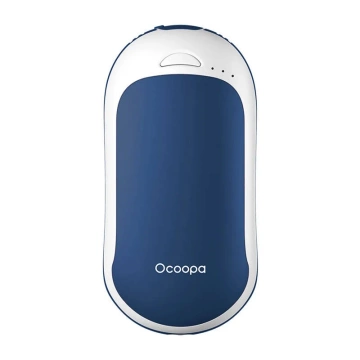 Грілка для рук Ocoopa HotPal PD 5000mAh USB-C з функцією зовнішнього акумулятора (біло-синя)