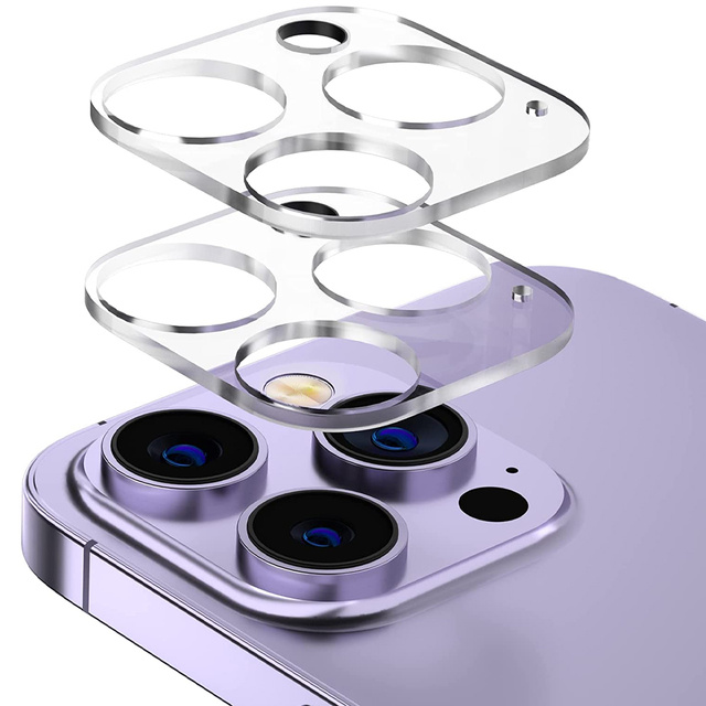 2x ochranné sklo Alogy pre objektív fotoaparátu pre Apple iPhone 14 Pro / 14 Pro Max