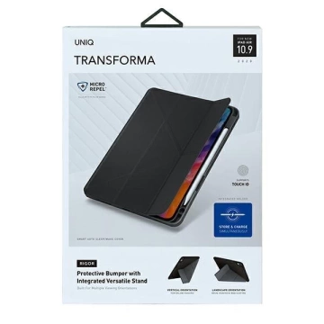 Чохол UNIQ для iPad Air 10,9 (2020) Transforma Rigor сірий / вугільно-сірий Antimicrobial