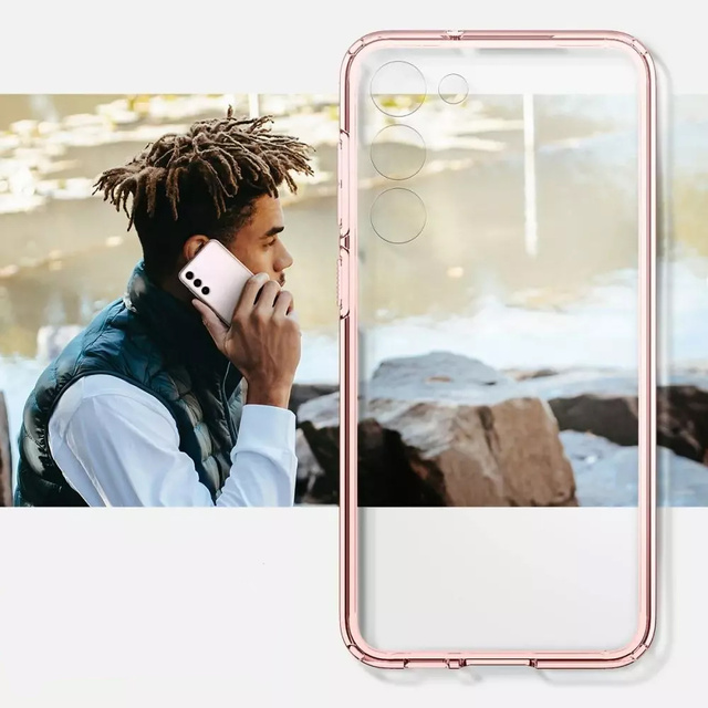 Etui ochronne Spigen Ultra Hybrid do Samsung Galaxy S23 Rose Crystal