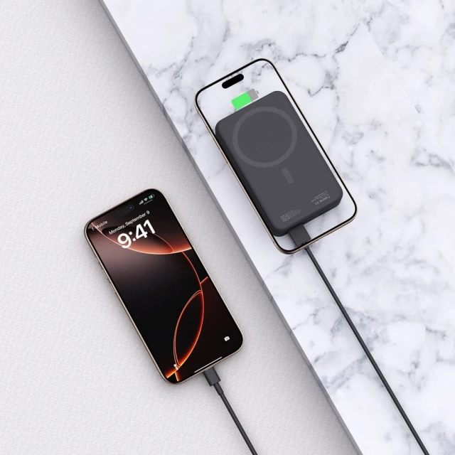 Зовнішній акумулятор Tech-Protect PB12 LifeMag 20000mAh MagSafe Black 15W