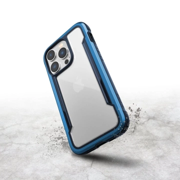 Raptic Shield Case for iPhone 14 Pro blue armored case