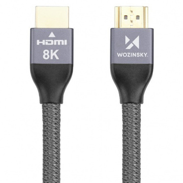 HDMI cable 5m Wozinsky cable for transmission 48 Gbps 8K 60Hz Black