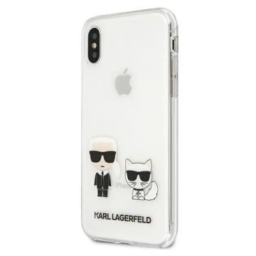 Etui Karl Lagerfeld KLHCPXCKTR do Apple iPhone X/Xs hardcase Karl & Choupette