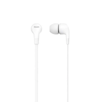 Káblové slúchadlá do uší s mikrofónom, neodýmové, 8,6 mm