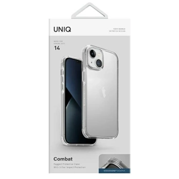 Чохол для телефону UNIQ Combat для Apple iPhone 14 6.1" прозорий/кристал