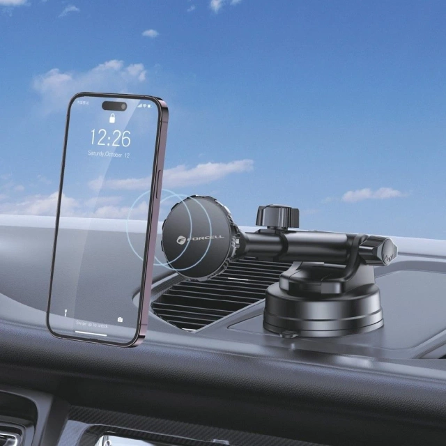 Forcell Magnetic Telescopic Car Holder 3in1 16cm