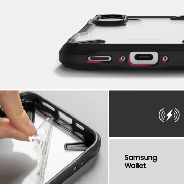 Ringke Fusion X Black Protective Case for Galaxy A36 / A56 5G